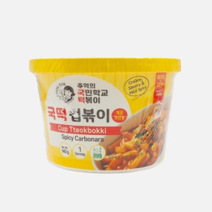 Токпокки Кук-Ток рисовые палочки с острым соусом Карбонара 140г