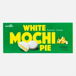 Моти Самжин со вкусом банана в белой глазури 150г