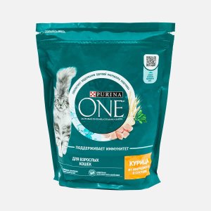 Корм Пурина Ван д/взр кошек с курицей/цельн злаками пл/уп 750г