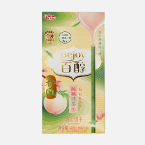 Палочки Глико Поки бисквит со вкус персика/матча 42г