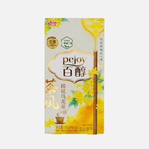 Палочки Глико Поки бисквит со вкус чая улун османтус 42г