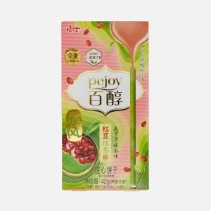 Палочки Глико Поки бисквит со вкус фасоли/матча 42г