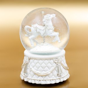 Фигурка декор в стек шаре ключ/ движ Карусель D10см L10 W10 H14см