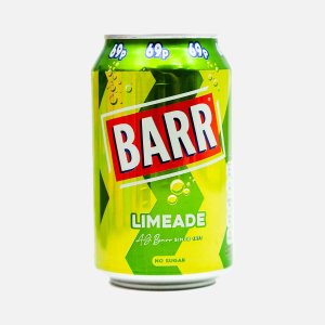 Напиток Барр со вкусом лайма без/сах газ ж/б 330мл