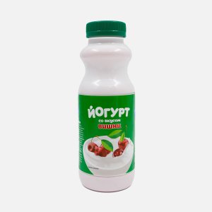 Йогурт Зеленый луг со вкусом Вишня 2.5% пл/б 270г