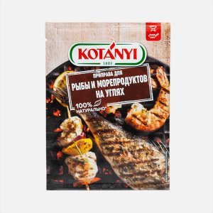 Приправа Котани для рыбы и морепродуктов на углях 20г
