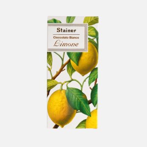 Шоколад Стэйнер белый с лимоном 32% какао к/к 50г