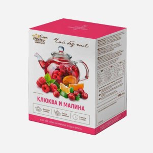Смесь Всегда Пожалуйста Чай без чая Клюква и малина с/м 300г
