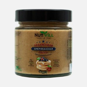 Паста НатВилл Американская арахисовая оригинальная ст/б 180г