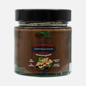 Паста НатВилл Американская арахисовая шоколадная ст/б 180г