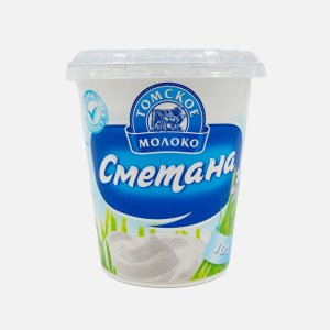 Сметана Томское молоко 10% пл/ст 300г