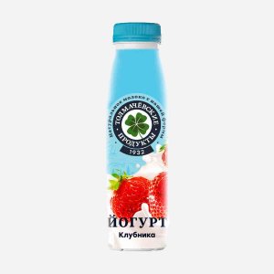 Йогурт Толмачевские продукты Клубника 2.5% пл/б 280г