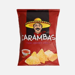Чипсы Карамбас кукурузные со вкусом сладкого тайского перца 150г