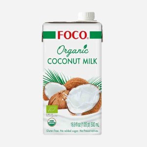 Молоко кокосовое Фоко органическое 10-12% т/п 500м
