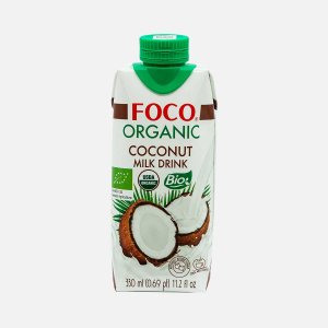 Напиток кокосовый Фоко молочный Органик без сахара т/п 330мл