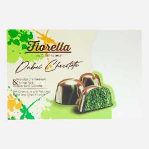Конфеты Фиорелла Дубай с фисташ начинкой к/к 288г
