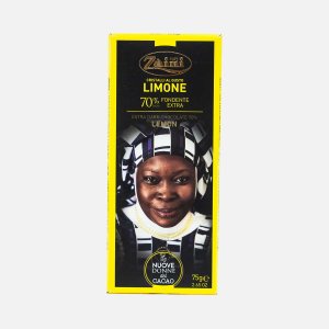 Шоколад Заини горький 70% со вкусом лимона 75г