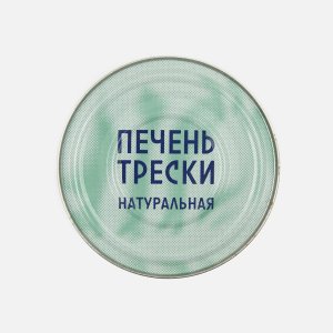 Печень трески Рыбное меню натуральная ж/б 230г