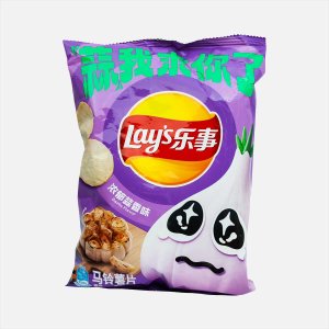 Чипсы Лэйс со вкусом чеснока 70г 