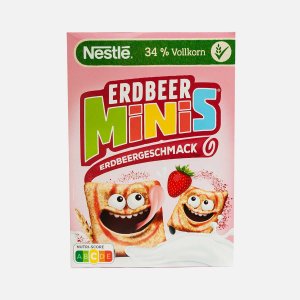 Завтрак Нестле Минис сухой с клубникой к/к 375г