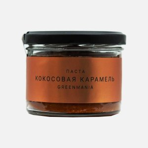 Паста ГринМания Кокосовая карамель ст/б 200г