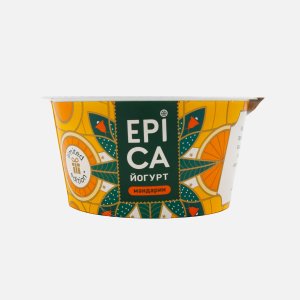 Йогурт Эпика Мандарин 4.8% пл/ст 130г