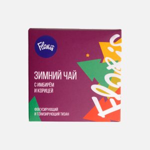 Чай Флорис Зимний с имбирем и корицей 50г
