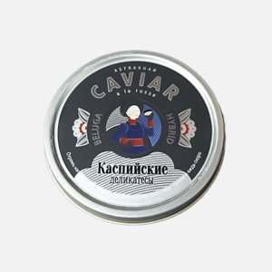 Икра Каспийские деликатесы Белуга Гибрид зернистая ж/б 125г