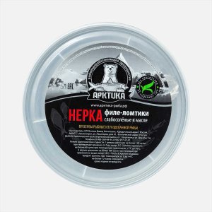 Пресервы Арктика Нерка филе-ломтики с/с в масле пл/б/ключ 200г