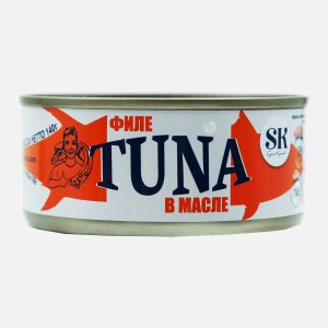 Тунец СК филе в масле 140г 
