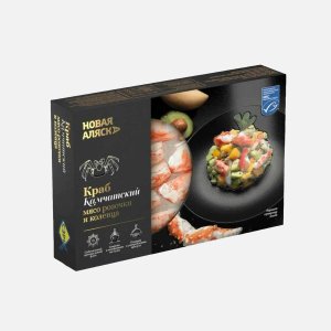 Мясо краба Новая Аляска розочки и коленца в/м к/к 200г