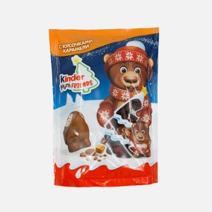 Конфеты Киндер Мини Френдз карамель/измел печенье 122г