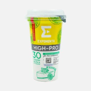 Напиток к/м Экспонента Хай-Про Лимонный чизкейк обезж б/сах 250г