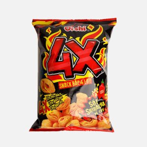 Чипсы Оиши Корн Снек кукурузные со вкусом острого соуса Шрирача 68г