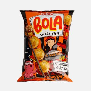 Чипсы-шарики Оиши БоЛа Снек со вкусом такояки 68г