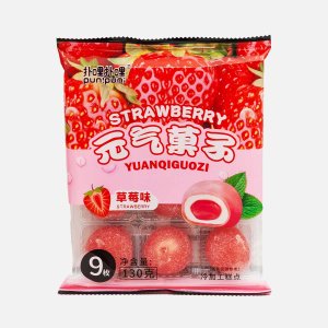 Моти Юаньцяуоцзы со вкусом Клубники Строберри 130г