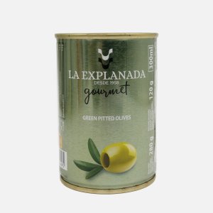 Оливки Ла Эспланада зеленые без косточки ж/б 280г