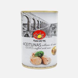 Оливки Плаза дель Соль из Аликанте с тунцом ж/б 280г