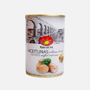 Оливки Плаза дель Соль из Аликанте с тунцом ж/б 280г
