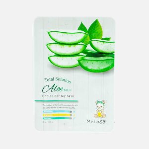 Маска Мелосо экстракт алоэ для лица восстанавлив 1шт