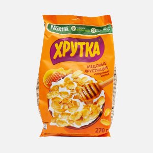Завтрак Нестле Хрутка Медовые хлопья м/у 270г