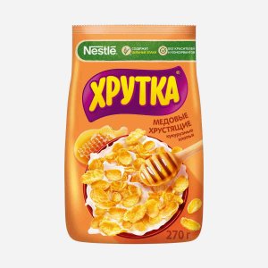 Завтрак Нестле Хрутка Медовые хлопья м/у 270г