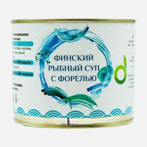 Суп Экофуд рыбный Финский с форелью ж/б 530г