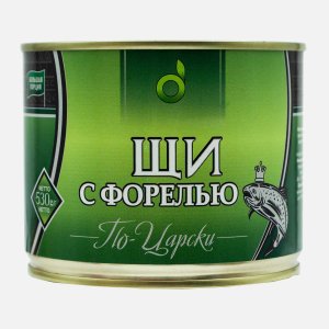 Щи Экофуд По-царски с форелью ж/б 530г