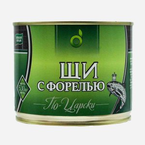 Щи Экофуд По-царски с форелью ж/б 530г