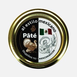 Паштет Деликатес Дичь Индейка по-мексикански ст/б 90г