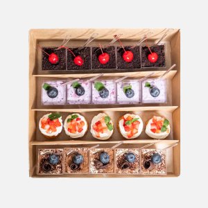 Набор фуршетный Сладкое наслаждение 40г*5шт/ 34г*5шт/35г*5шт/30г*5шт