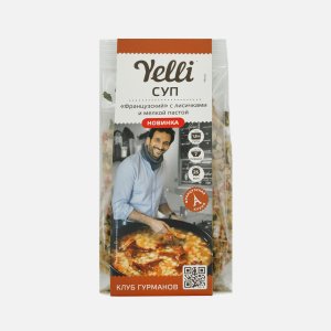 Суп Йелли Французский с лисичками и мелкой пастой пл/пак 180г