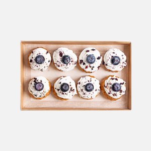 Набор фуршетный Профитроли с голубикой 32г*8шт