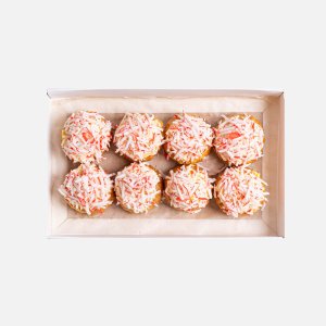 Набор фурш Закуска Профитроли с крабовым салатом 30г*8шт